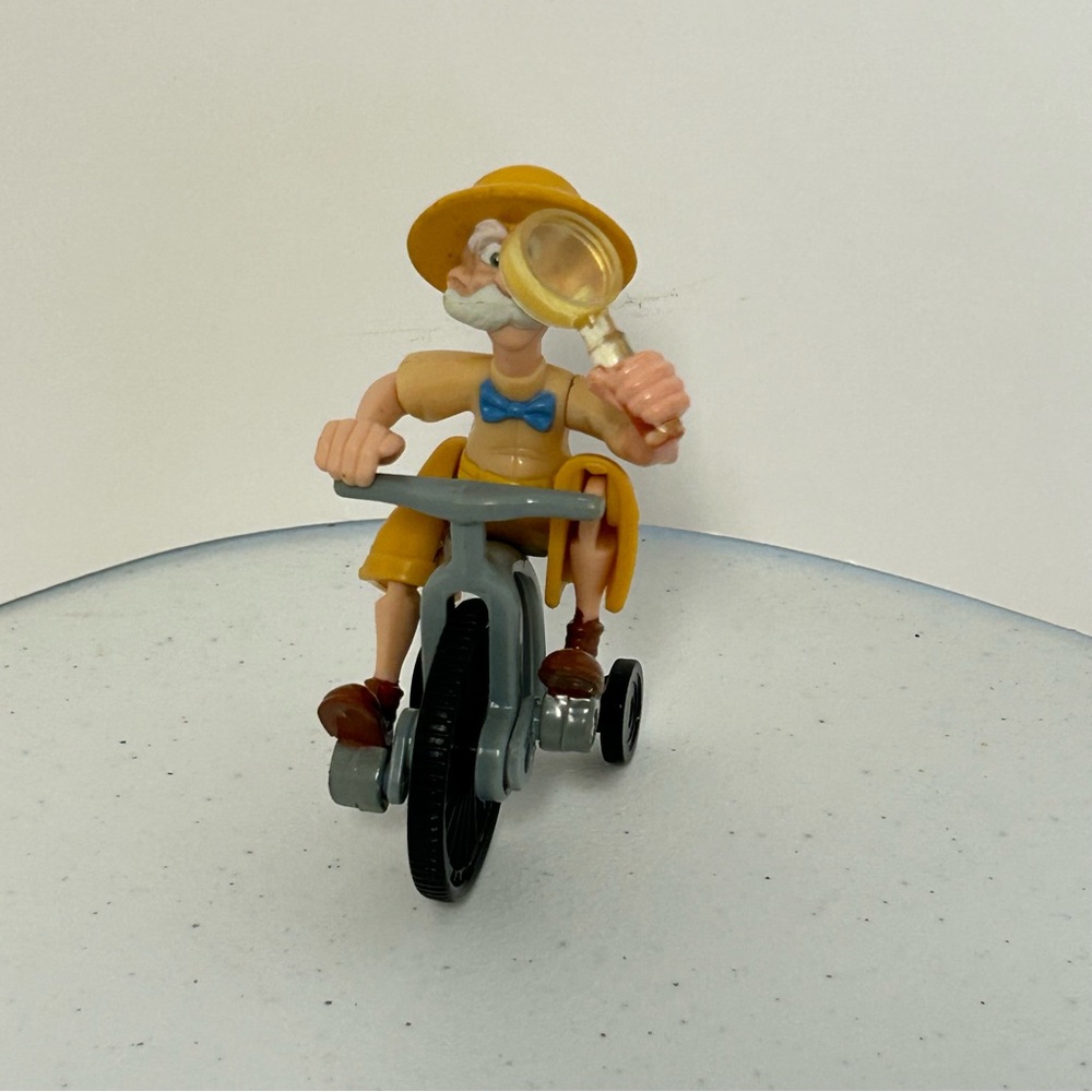 1999 McDonalds Disney's TARZAN Q. PORTER Professor Archimedes Toy‎ Vintage.
